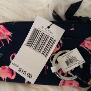 Vera Bradley Accessories - Flamingos lanyard ID case Vera Bradley Vera Bradley Accessories - Flamingos lanyard ID case Vera Bradley